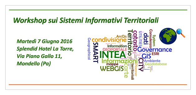 Worskhop sui Sistemi Informativi Territoriali - 2016